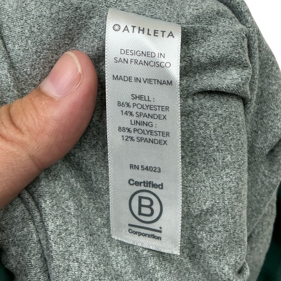 Athleta Attitude Lined Pant Jogger Juniper Green - Picture 7 of 14